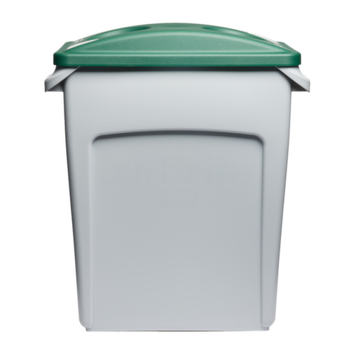 Rubbermaid Couvercle Slim Jim® pour introduction de bouteilles pour collecteur de recyclage, vert