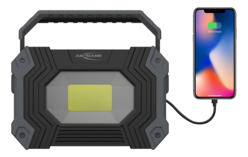 Ansmann Spot projecteur avec 2 têtes de lampe