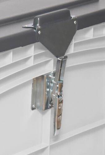 Couvercle à charnière pour récipient grand volume