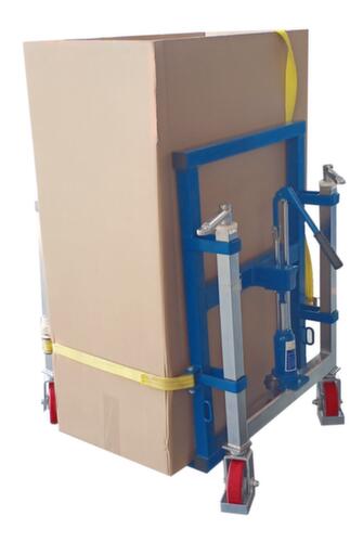 UDOBÄR Diables jumelés hydrauliques, force 1800 kg, hauteur de levage 100 mm