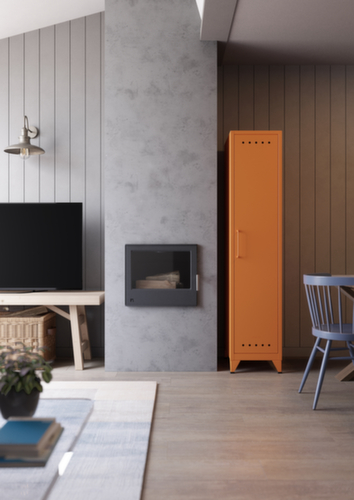 Bisley Buffet bas Fern Cabby avec passage de câble et fixation pour câbles