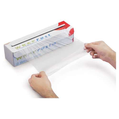 Film étirable en boîte distributrice