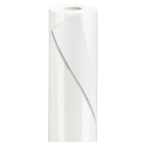 Papier cadeau blanc pelliculé