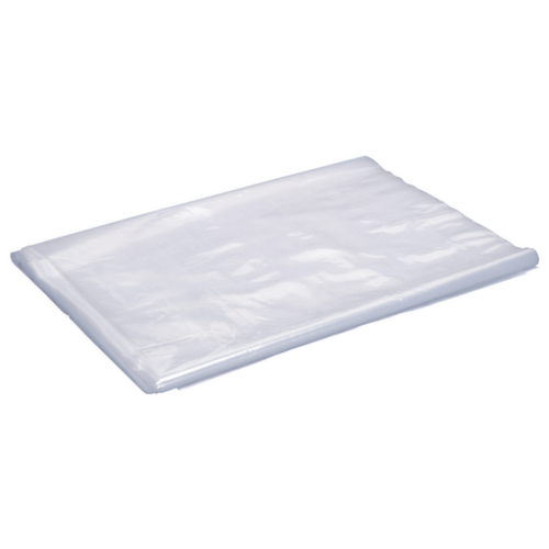 Coiffe-palette recyclée à l'unité - transparent - 1500 mm x 1500 mm - 45 microns - 215 coiffes