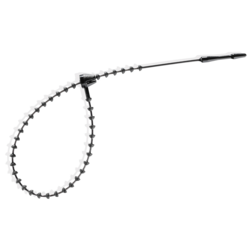 Attache de sécurité réglable noire