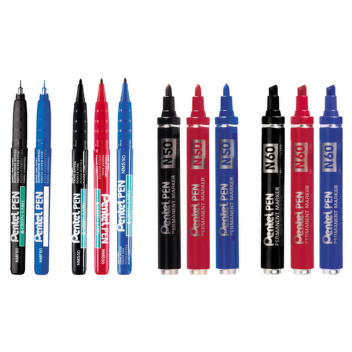 Marqueur pentel rouge 0,9 mm