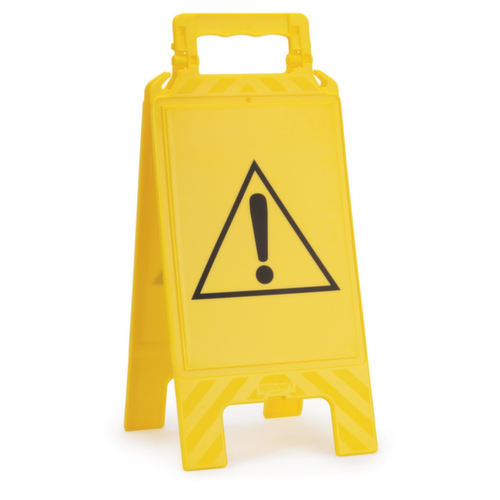 Chevalet de signalisation danger