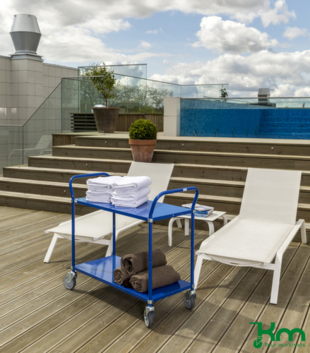 Kongamek Chariot à plateaux coloré