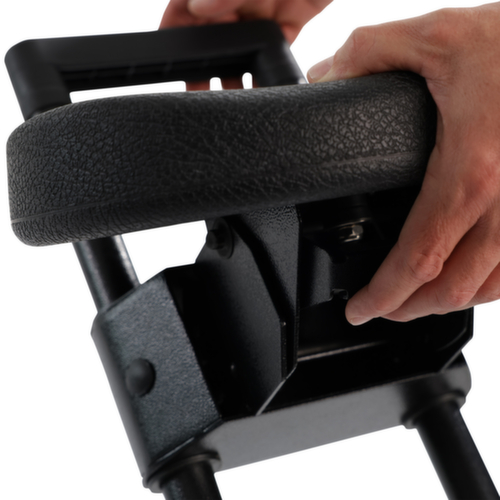 UDOBÄR Siège assis-debout avec rappel automatique, hauteur d’assise 610 - 830 mm