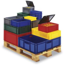 Bac gerbable norme Europe parois + fond pleins