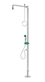 B-Safety douche corporelle et laveur d'yeux avec 1 pommeau amovible