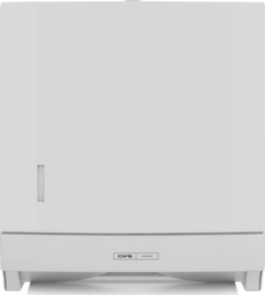 CWS Distributeur de serviettes pliées, plastique, blanc