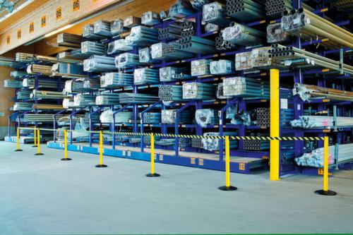 Afzetpaal Safety met 1 of 2 banden