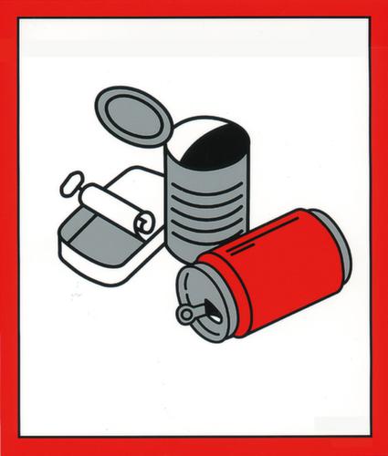 Set stickers voor afvalverzamelaar