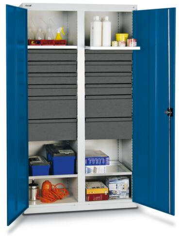 stumpf Hoge gereedschapskast Serie 3000 met uittrekbare opvanglegborden + laden