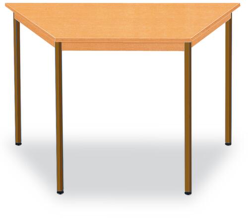 Rechthoekige multifunctionele tafel met frame van vierkante buis