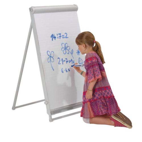 Franken flipover PRO Deluxe Standard met 2 papierhouders, hoogte 1100 - 1880 mm