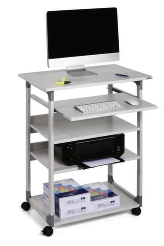 Durable In hoogte verstelbaar pc-station, hoogte x breedte x diepte 950 x 750 x 534 mm