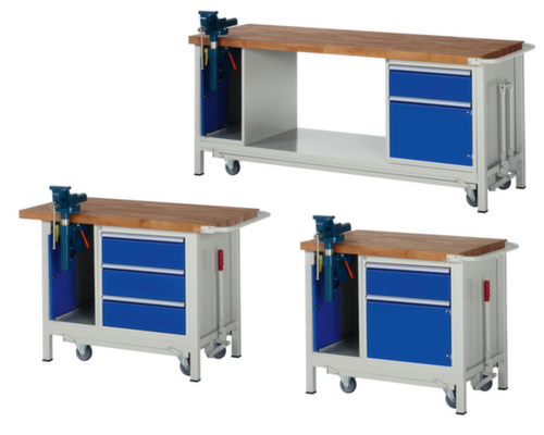 RAU Werkbank Serie 8000 met bankschroef