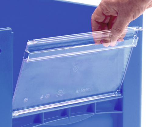 BITO Zichtvenster voor euronorm magazijnbak