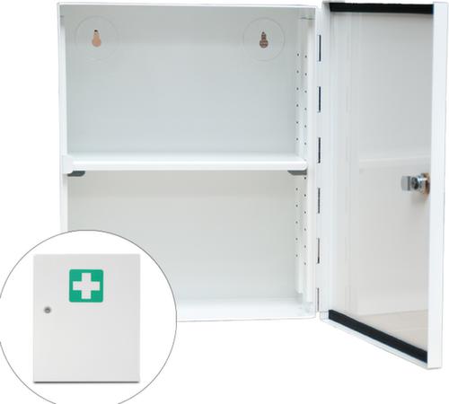 actiomedic EHBO-kast van staal, leeg / voor vulling conform DIN 13157