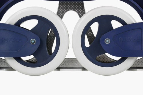 RuXXac in-/uitklapbare aluminium steekwagen, draagvermogen 125 kg, polymeer banden