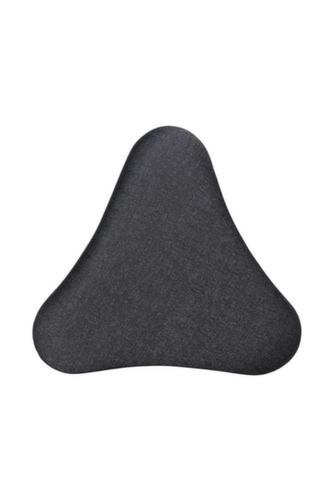 Topstar Zit-/stahulp Sitness H1 met driehoekige zitting, zithoogte 570 - 770 mm, zitting zwart