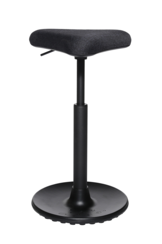 Topstar Zit-/stahulp Sitness H1 met driehoekige zitting, zithoogte 570 - 770 mm, zitting zwart