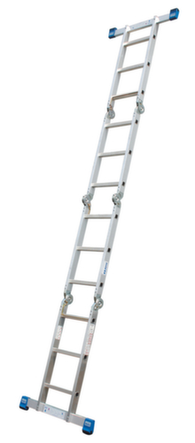 Krause Multifunctionele vouwladder STABILO® Professional, 4 x 3 sporten met profiel