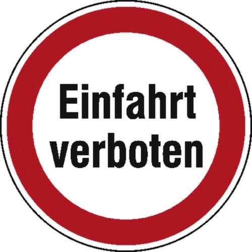 Verbodsbord conform Wegenverkeerswet