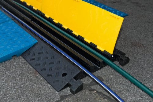 Moravia set rolstoeloprijplaat MORION voor kabelbrug, breedte 440 mm, blauw