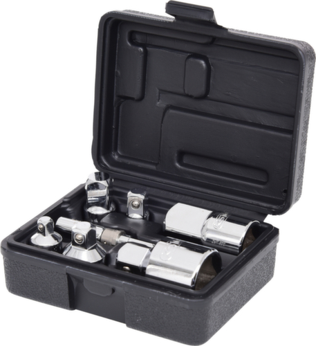 1/4"+3/8"+1/2"+3/4" CHROMEplus vergrotings- en verkleinadapterset