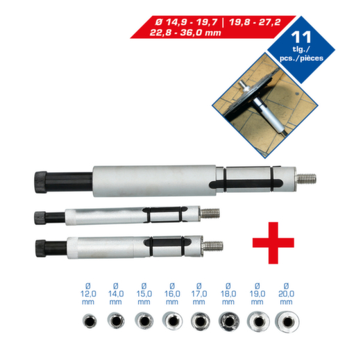 Universele koppeling centreer gereedschap set