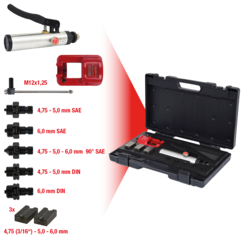 Universele flaring gereedschap set