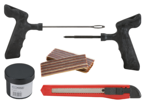 Bandenvulcanisatieset voor motorvoertuigen