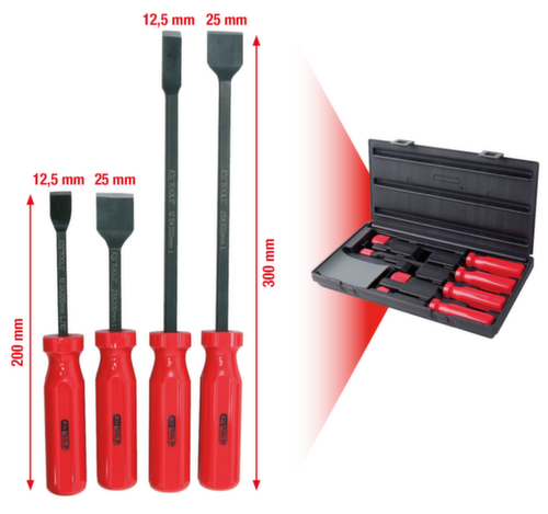 Pakkingschraper set