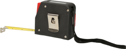 Meetlint met slot en riemclip