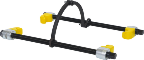 Veercompressor met veiligheidsbeugel