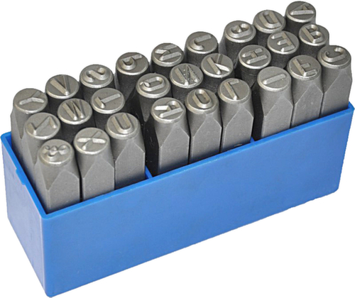 Letter embossing stempelset