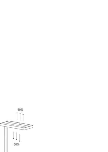 MAUL LED-stalamp MAULjuvis met bewegings- en lichtsensor