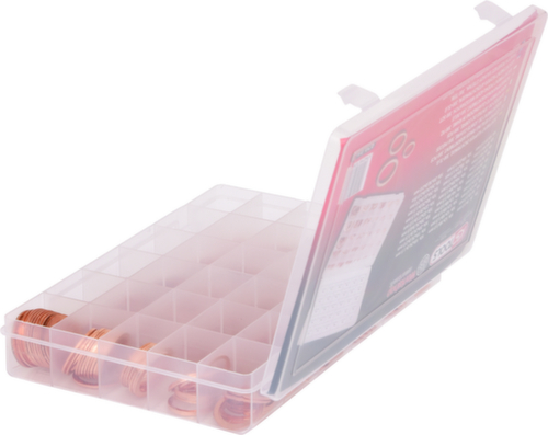 Assortiment koperen afdichtringen