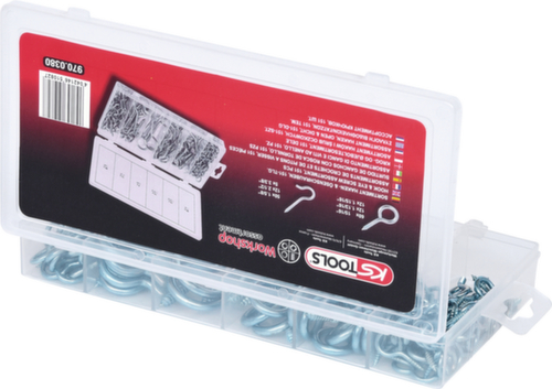 Assortiment haak- en oogschroeven