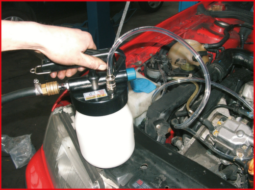 Diesel filter vul- en ontluchtingsunit