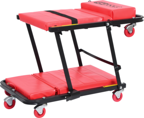 Mobiele bank en klapstoel