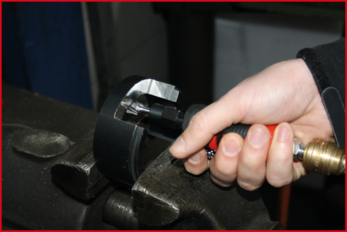 SlimPOWER Mini perslucht strop slijpmachine