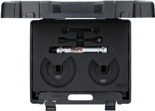 Universele telescopische centreerklemset voor binnenveren