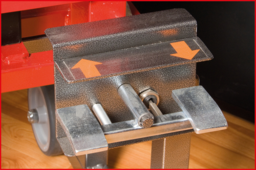 Perslucht standveerklem incl. adapterplaat