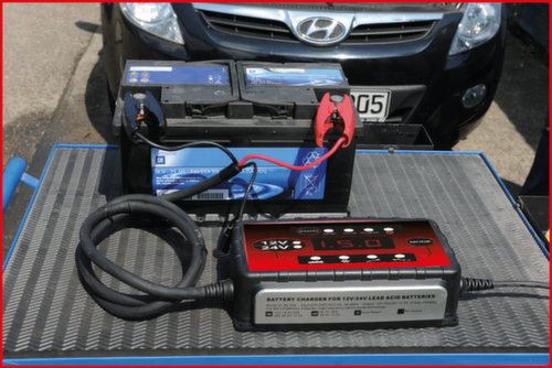 12V + 24V SMARTcharger Hoogfrequente acculader 25A/12,5A