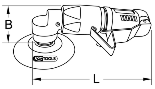 1/4" mini air polisher set