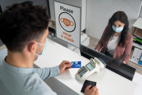 Durable Zichthoes met praktische magneetstrook, DIN A4, statisch hechtend door adhesie